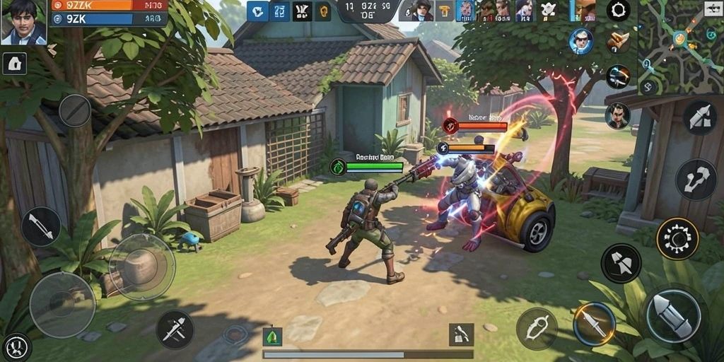 Screenshot utama 9ZK menampilkan antarmuka aplikasinya yang sederhana dan fungsional.