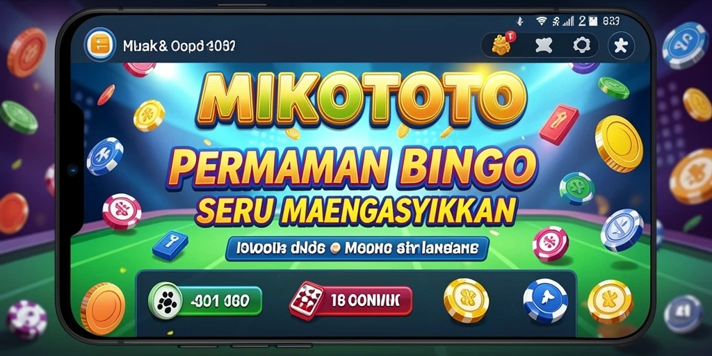 Tampilan gameplay MIKOTOTO yang colorful dan menarik.