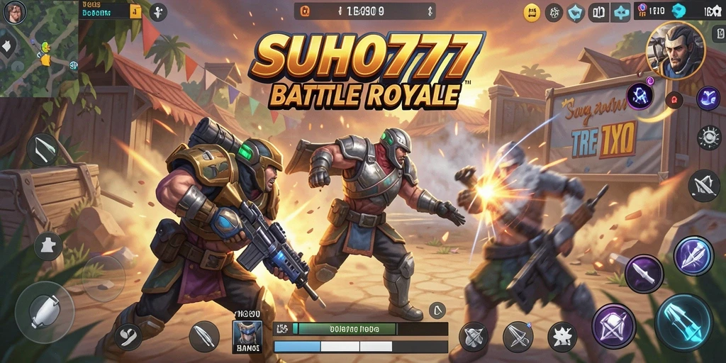 Tangkapan layar dari gameplay intens dalam SUHU777.